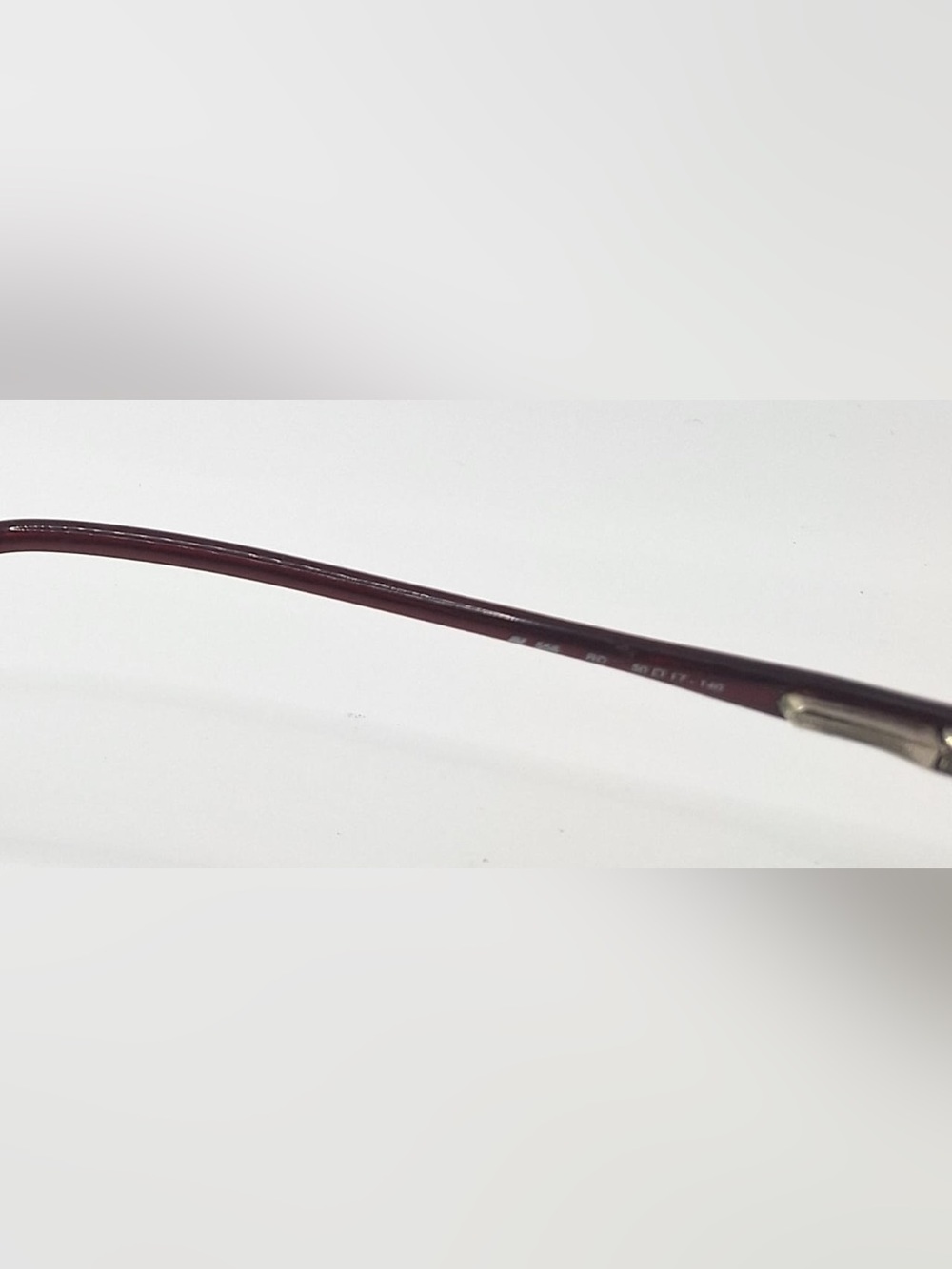 Adrienne Vittadini AV556 Red Oval Sunglasses Frames Only - Picture 8 of 8
